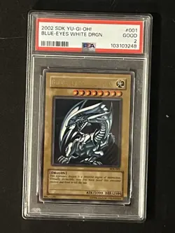 Blue-Eyes White Dragon PSA 2 SDK-001 Unlimited Edition Unlimited - Image 1