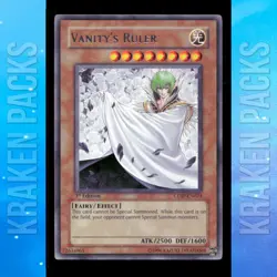 YUGIOH Vanity's Ruler #CDIP-EN024 Rare 1ST EDITION Near Mint - Image 1