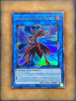 Yugioh Salamangreat Pyro Phoenix MP20-EN169 Ultra Rare 1st Ed NM - Image 1