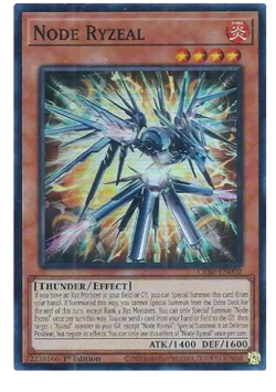Node Ryzeal - CRBR-EN002 - Super Rare - YuGiOh - Image 1