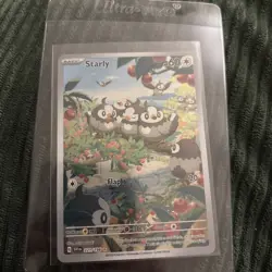 Starly 221/198 Illustration Rare Scarlet & Violet 2023 - Pokemon Card TCG (NM) - Image 1