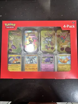 Pokemon Scarlet & Violet 151 (4 Mini Tins + 4 Promo Cards Bundle) SAMS CLUB - Image 1
