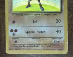 Pokemon TCG Rare Holo 3 Card Bundle Hitmonchan Pinsir Kangaskhan - Image 3