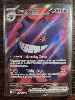 Gengar ex 193/162 Ultra Rare Full Art Pokemon TCG Card - Temporal Forces - Image 2