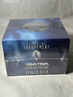 Star Trek CCG Customizable Card Game Official Decipher Tournament Sealed Deck - Image 1