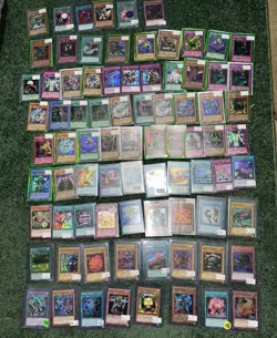 80+ Vintage Modern YU-GI-OH CARD LOT! YUGI KAIBA CYBER DRAGON RARE - Image 1
