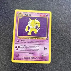 Pokemon TCG Hypno Non Holo Fossil Set 23/62 Rare Pokemon Card VLP - Image 4