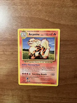 ARCANINE - Rare Non Holo Card - Pokemon Evolutions 18/108 - Image 1