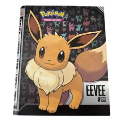 Ultra-Pro Pokemon Binder Eevee #133 Includes 50+ Cards Holds 360 Card - Image 1