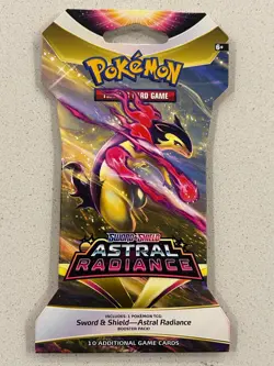 Pokemon Cards - Sword & Shield: Astral Radiance -BLISTER BOOSTER PACK (10 Cards) - Image 1