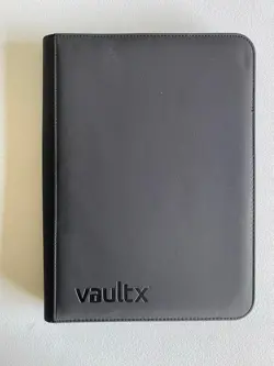 VaultX Premium Exo-TecR Zip Binder - 9 Pocket Trading Card Holds 360 - BLACK NEW - Image 3