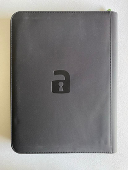 VaultX Premium Exo-TecR Zip Binder - 9 Pocket Trading Card Holds 360 - BLACK NEW - Image 5