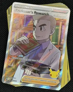 Pokemon TCG 25th Anniversary Celebrations Near Complete Base Set Cards #1-24 - Image 1