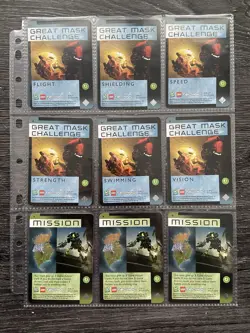 RARE Lego Bionicle Quest for the Masks Trading Card Game First Edition X 99 - Image 2