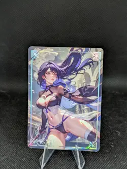 Seele Honkai My Lord Please Stay Goddess Story Waifu Spicy TCG Single Card - Image 1