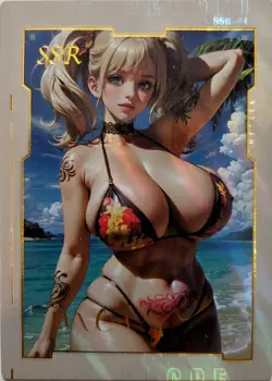 Bikini Girl Mei Se Goddess Story Waifu SSR-04 Spicy! TCG Single Card - Image 1