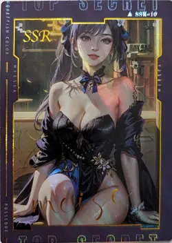 Yelan Genshin Impact Mei Se Goddess Story Waifu SSR-10 Spicy! TCG Single Card - Image 1
