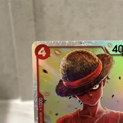 One Piece TCG Monkey D Luffy Card OP12-015 Super Rare Legacy of The Master NM - Image 2