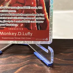 One Piece TCG Monkey D Luffy Card OP12-015 Super Rare Legacy of The Master NM - Image 4