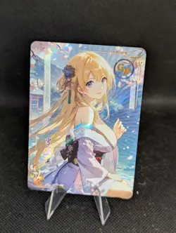 Kaori Miyazono Your Lie in April Secretly Fascinated Goddess Story Waifu Card - Image 1