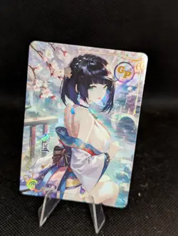 Yelan Genshin Impact Secretly Fascinated Goddess Story Waifu Card - Image 1