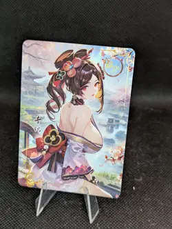 Chiori Genshin Impact Secretly Fascinated Goddess Story Waifu Card - Image 1