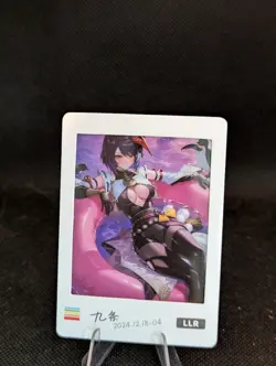Kujo Sara Genshin Impact No Doubt To Getting Wet Goddess Story Waifu Film Card - Image 1