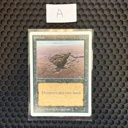 MTG Sinkhole (Unlimited) MP - Image 1