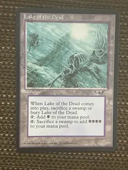 MTG 1996 ALLIANCES LAKE OF THE DEAD PLAYED - Image 1