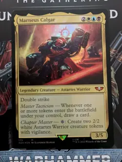 MTG Marneus Calgar Universes Beyond: Warhammer 40000 (40K) Foil NM - Image 1
