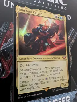 MTG Marneus Calgar Universes Beyond: Warhammer 40000 (40K) Foil NM - Image 2