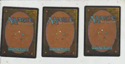 x3 cartes ARABIAN Army of Allah MAGIC MTG ENGLISH 1993 EX-NM V1 (symbole dark) - Image 2