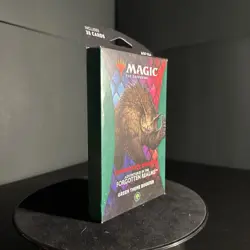 NEW! Magic the Gathering Dungeons & Dragons Forgotten Realms Green Booster Pack - Image 2