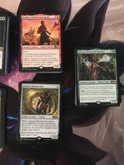 Magic the Gathering (Lot of 370) M21 Core Set Lot Rares Tokens + More Cube - Image 4