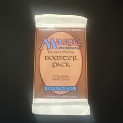 MTG Magic the Gathering Revised 3rd Edition 1994 Booster Pack FACTORY Sealed - Image 1