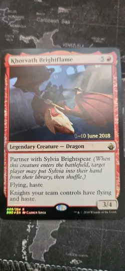 MtG Khorvath Brightflame Promo from BBD - Image 1