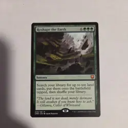 WOTC MtG Commander Legends Reshape the Earth (MR) NM - Image 1
