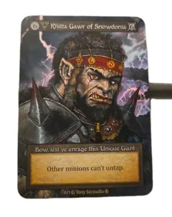 Rhitta Gawr of Snowdonia - Sorcery: Contested Realm - Unique - Arthurian Legends - Image 2