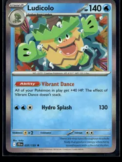 Ludicolo SV09: Journey Together 037/159 NM Pokemon TCG | Buy 10 Get 10 Free - Image 1
