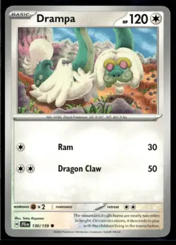 Drampa SV09: Journey Together 130/159 NM Pokemon TCG | Buy 10 Get 10 Free - Image 1