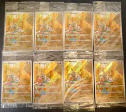 Lot 8 x Pokemon Mimikyu SVP 075 Paldean Fates Black Star Promo Card Sealed - Image 1