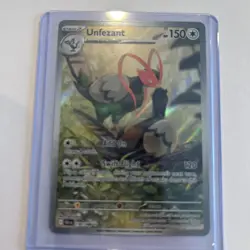Unfezant 150/086 Pokemon Black Bolt Illustration Rare NM - Image 1