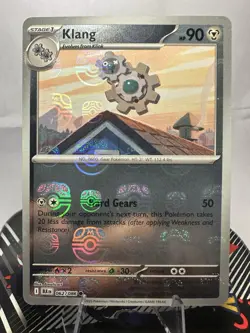 Klang 062/086 Master Ball Reverse Holo - SV10.5 - Black Bolt - NM - Pokemon TCG - Image 1