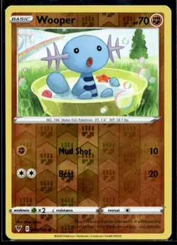 Wooper SWSH04: Vivid Voltage 083/185 MP Pokemon TCG | Buy 10 Get 10 Free - Image 1