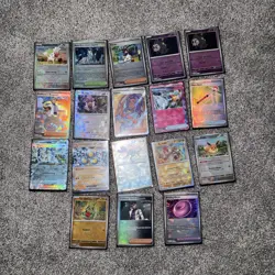Pokemon TCG Prismatic Evolutions Lot of 18 Hits Poke Balls EXs Promos NM - Image 2