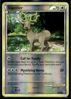 Stantler Unleashed 64/95 MP Pokemon TCG | Buy 10 Get 10 Free - Image 1