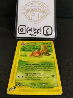 POKEMON AQUAPOLIS PARASECT RARA NONHOLO 27/147 LP- ENG - Image 1