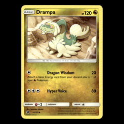 Drampa 51/70 Dragon Majesty Moderately Played Pokemon TCG | Buy 10 Get 10 Free - Image 1
