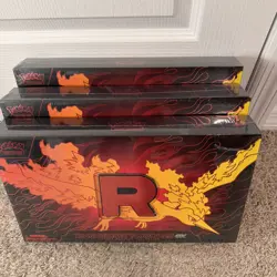 Pokemon TCG Team Rocket’s Moltres EX UPC Sealed In Hand - Image 5