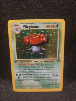 1999 Pokemon jungle vileplume holo 1st edition 15/64 never played ungraded - Image 1